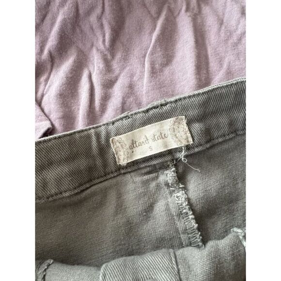 Alter’d State Button Front Denim mini skirt - Picture 3 of 5